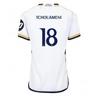 Real Madrid Aurelien Tchouameni #18 Replika Hemmatröja Dam 2023-24 Kortärmad